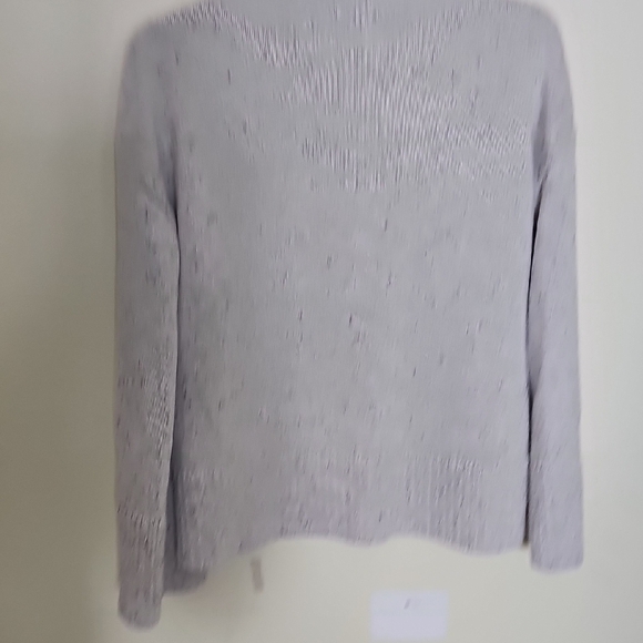 LOFT Light Gray Women's Sweater - Picture 6 of 7